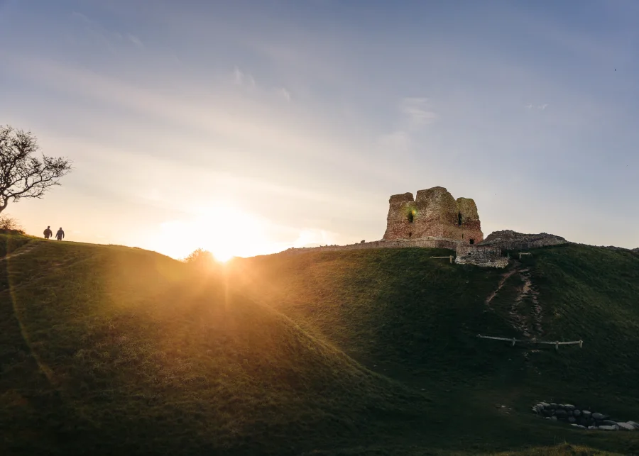 Kalø slotsruin — fineart naturfoto print