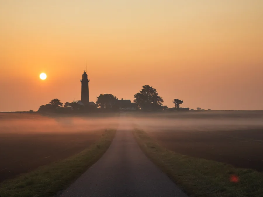 Fornæs fyr — fineart naturfoto print